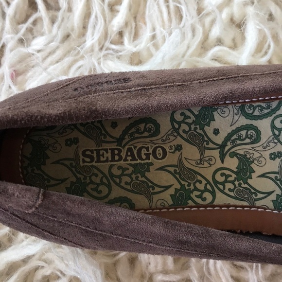 Sebago Mayfair Tassel Brown Leather Loafers 8 - Picture 6 of 7